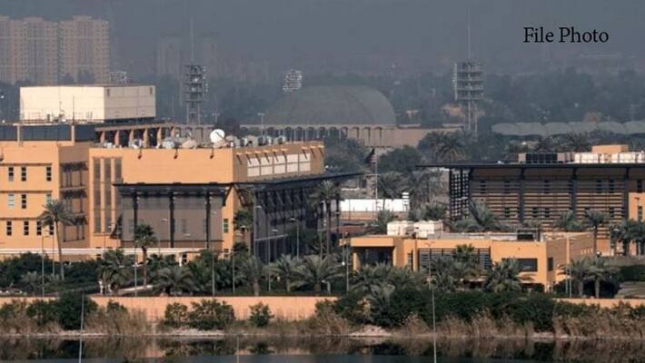 BAGHDAD Three rockets attacked on US embassy in Baghdad BAGHDAD Three rockets attacked on US embassy in Baghdad