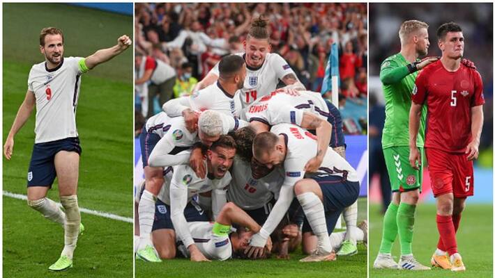 Harry Kane extra time goal defeat denmark by 2-1 goal, England vs Italy will face in Euro 2020 final spb Harry Kane extra time goal defeat denmark by 2-1 goal, England vs Italy will face in Euro 2020 final spb