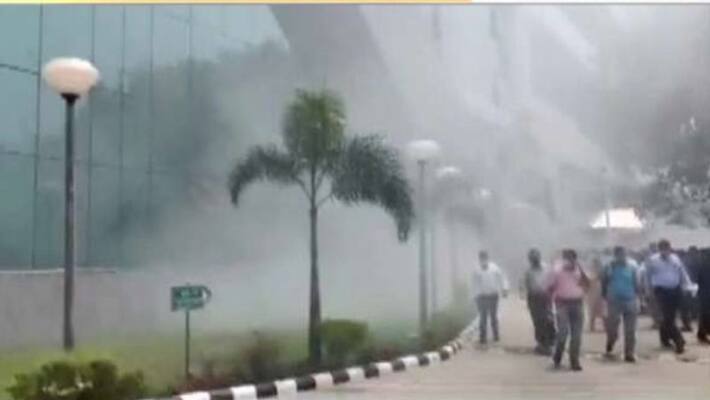 Fire breaks out in CBI Headquarters in Delhi RTB Fire breaks out in CBI Headquarters in Delhi RTB