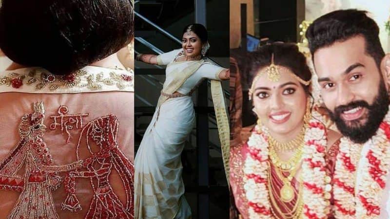 mridula  wedding saree trending in social media