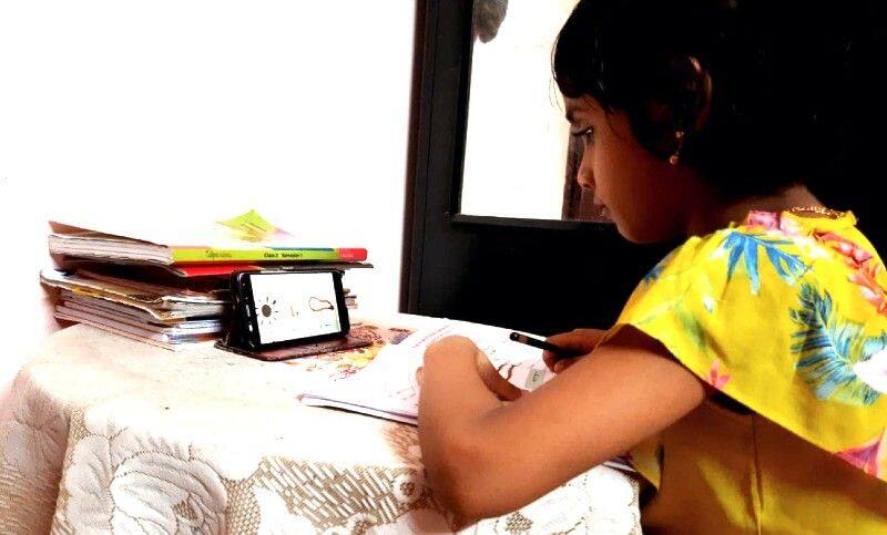 lockdown kids a column online classes by Nanditha Kurup