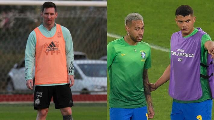 Brazil and Argentina started training ahead Copa America Final 2021 Brazil and Argentina started training ahead Copa America Final 2021
