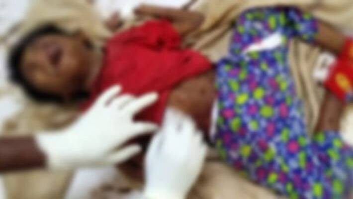 Mother throws child out of moving train in peddapalli akp Mother throws child out of moving train in peddapalli akp