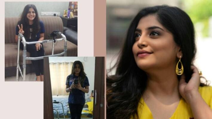 Manjima Mohan share her photo Manjima Mohan share her photo