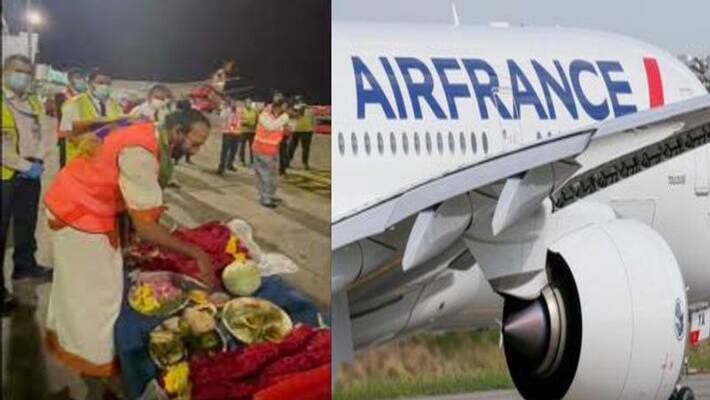 air france plane departured from chennai to paris with pooja air france plane departured from chennai to paris with pooja