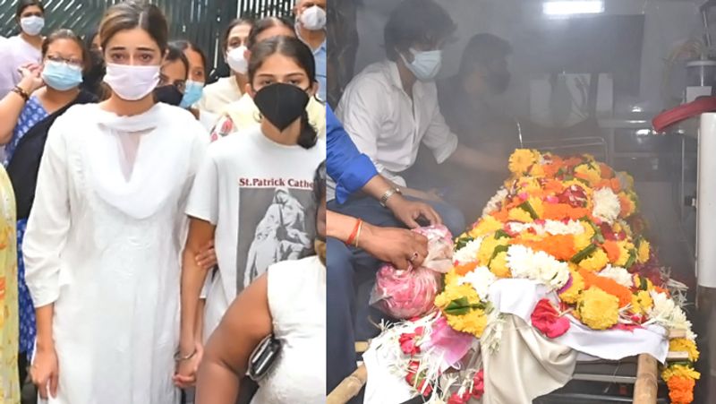 स्नेहलता पांडे का अंतिम संस्कार शाम 6 बजे सांताक्रुज स्थित श्मशान में किया गया। इस दौरान बॉलीवुड से कई सेलेब्स मौजूद थे।