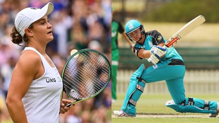 Wimbledon champion Ash Barty was once played for Big Bash League Wimbledon champion Ash Barty was once played for Big Bash League