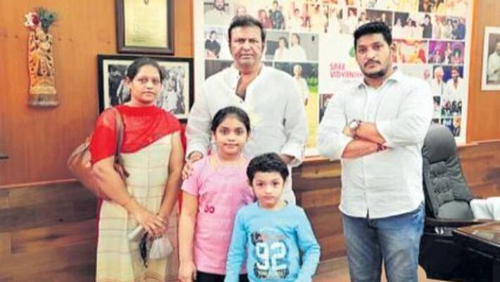 mohanbabu provides free education for army jawan daughter arj mohanbabu provides free education for army jawan daughter arj