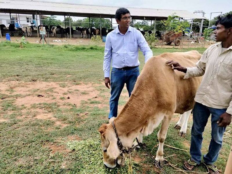 this IIT alumni quit us job and start dairy farm earns crores