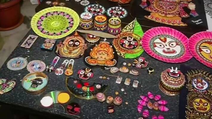 Odisha techie Priyanka makes 108 paintings of Lord Jagannath bmm Odisha techie Priyanka makes 108 paintings of Lord Jagannath bmm