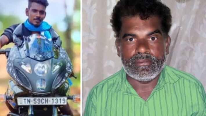 son brutal murder case...father arrested son brutal murder case...father arrested