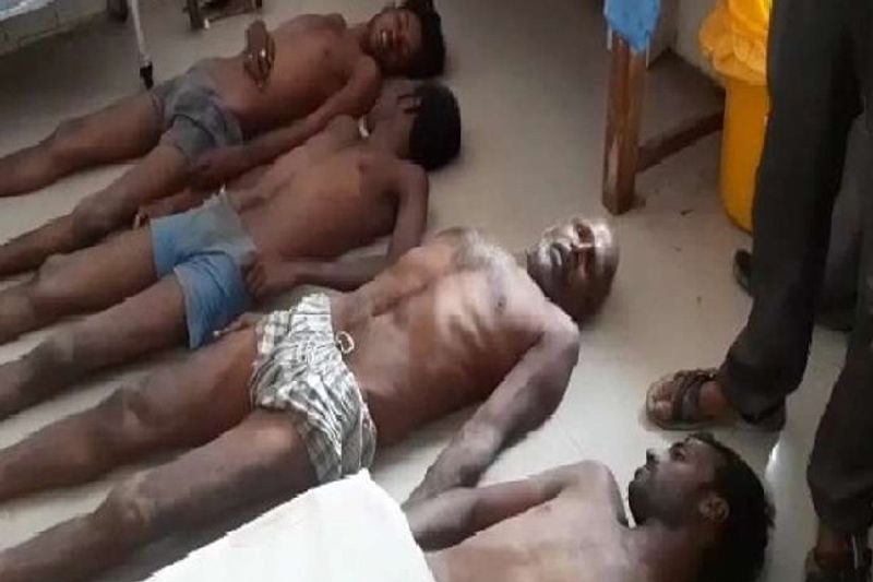 पुलिस ने मृतकों की पहचान लक्ष्मण अहिरवार (65), शंकर अहिरवार (35), उसके दो भाई राम प्रसाद (32) एवं मिलन अहिरवार (28), नरेंद्र अहिरवार (25) एवं उसका भाई विजय अहिरवार (20) के तौर पर की है।