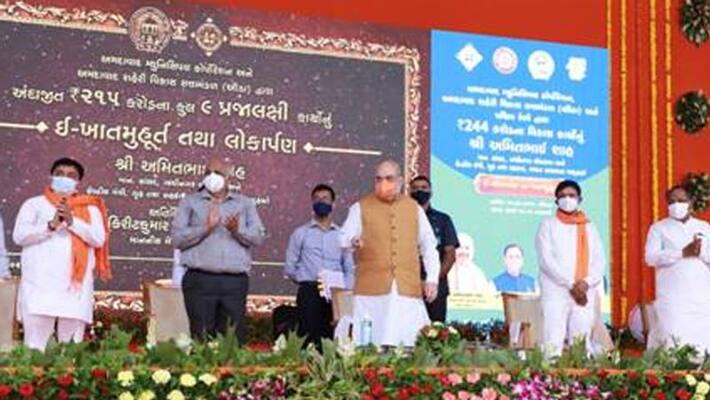 Effect of Modi rule of 14 years in Gujarat there are no agitations, demands are fulfilled: Amit Shah Effect of Modi rule of 14 years in Gujarat there are no agitations, demands are fulfilled: Amit Shah