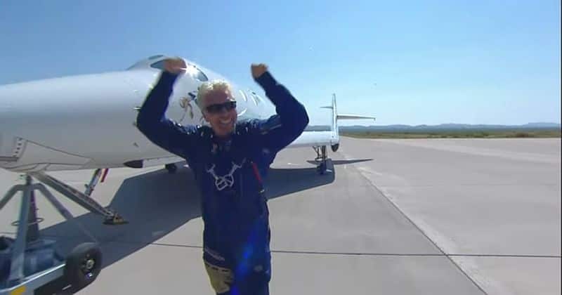 Billionaire Richard Branson reaches space in Virgin Galactic Unity spaceship-VPN