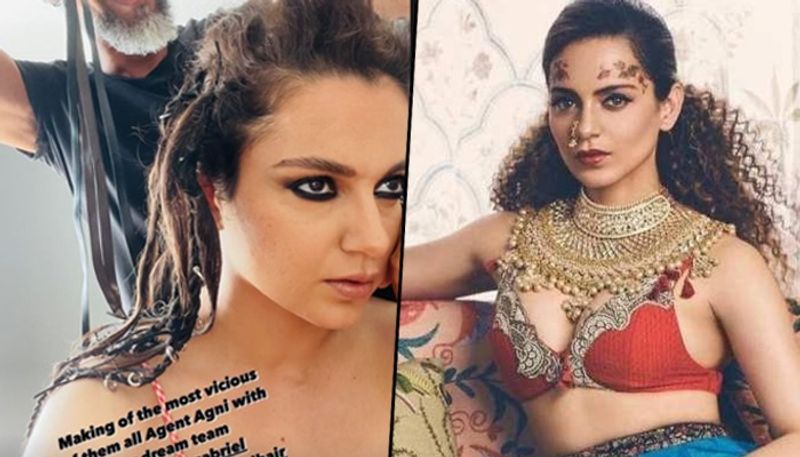 Actors Kangana Ranaut has begun shooting for her film, Dhaakad, in Budapest, and the actress keeps sharing glimpses for her fans on Instagram.