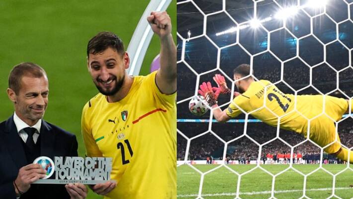 Euro 2020 Italy Goalkeeper Gianluigi Donnarumma named player of the tournament Euro 2020 Italy Goalkeeper Gianluigi Donnarumma named player of the tournament