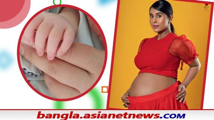 Model actress Srabanti Banerjee blessed with a baby boy take a look of her new born baby BRD Model actress Srabanti Banerjee blessed with a baby boy take a look of her new born baby BRD