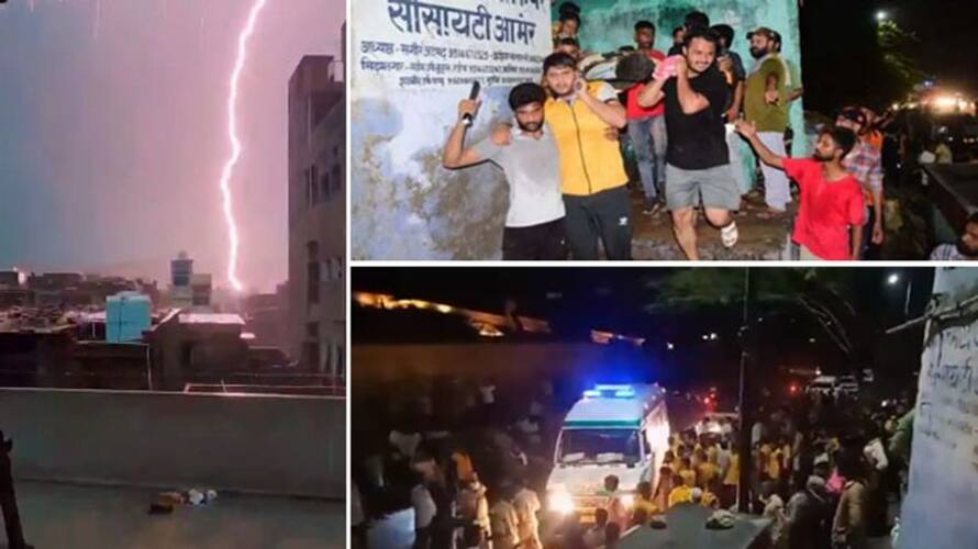 Blitz of lightning strikes kill 76 in 24 hours across Rajasthan, Uttar  Pradesh and Madhya Pradesh