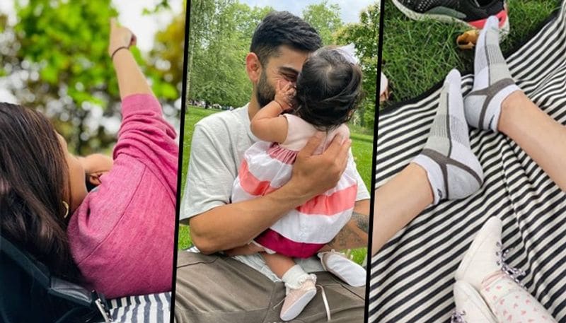 তবে এবারও কোনও ছবিতে ভামিকার মুখ পরিষ্কার দেখা যায়নি। তবে তারকা দম্পতির মেয়ের ঝলক দেখেই খুশি ভক্তরা। সোশ্যাল মিডিয়ায় ইতিমধ্যেই ভাইরাল সেই ছবি।