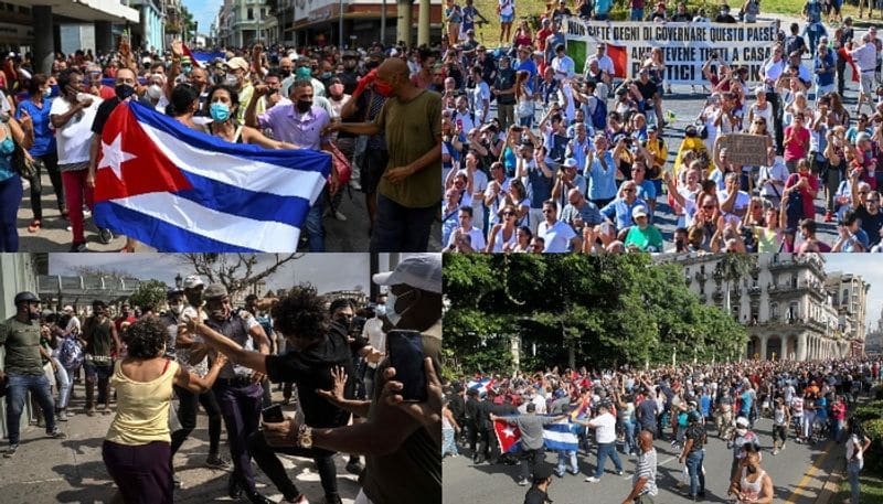 analysis cuban protesters demand freedom to covid vaccine