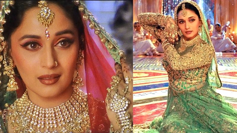 संजय लीला भंसाली की इस फिल्म के लिए आउटफिट से लेकर कोरियोग्राफी और सेट की साज-सज्जा तक, सबकुछ बेहद महंगा था। फिल्म के गाने 'काहे छेड़े मोहे' के लिए माधुरी दीक्षित के आउटफिट का वजन 30 किलो था। इसके साथ उनके लिए डांस करना आसान नहीं था।
