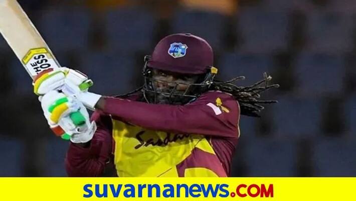 West Indies Cricketer Chris Gayle becomes 1st batsman to score 14000 runs in T20 cricket kvn West Indies Cricketer Chris Gayle becomes 1st batsman to score 14000 runs in T20 cricket kvn