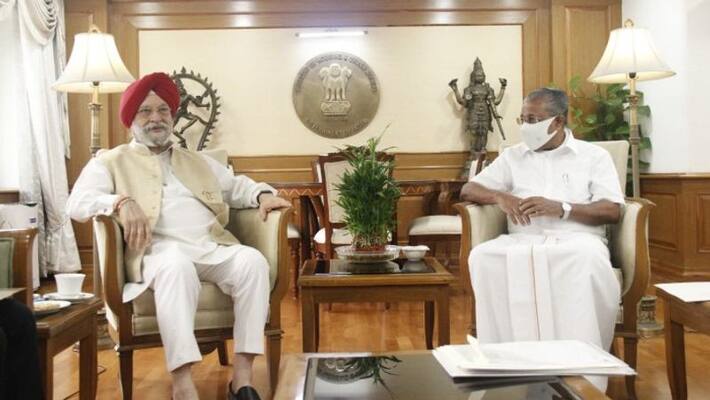 Kochi metro development Union minister Hardeep Singh Puri says he will consider CM Pinarayi Vijayan demands Kochi metro development Union minister Hardeep Singh Puri says he will consider CM Pinarayi Vijayan demands