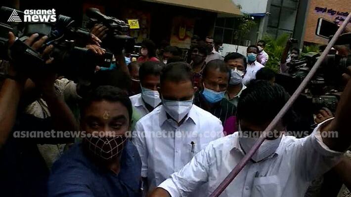 kodakara case k surendran presents himself for questioning kodakara case k surendran presents himself for questioning