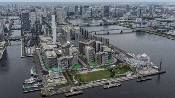 Tokyo 2020 Olympic Village opened What are inside beautiful construction Tokyo 2020 Olympic Village opened What are inside beautiful construction