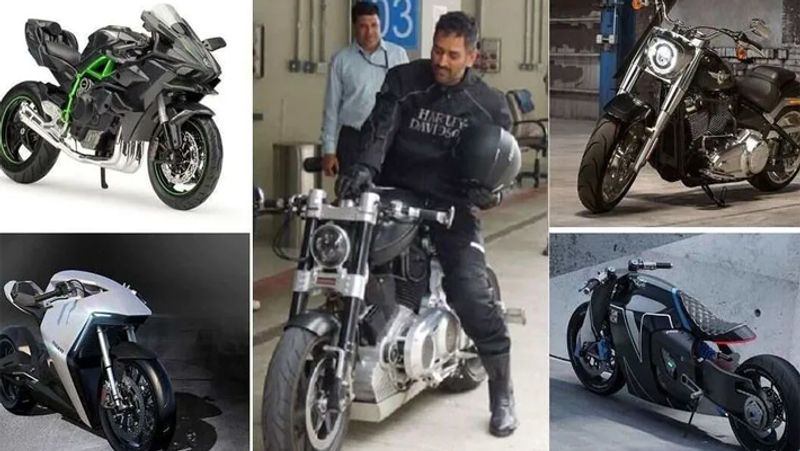 बताया जाता है कि धोनी के पास 23 बाइक्स हैं, जिसमें 10 विनटेज और 13 स्पोर्ट्स बाइक्स शामिल हैं। इसे शोकेज करने के लिए उन्होंने अपने घर में कांच का एक हॉल बनाया हुआ है। 