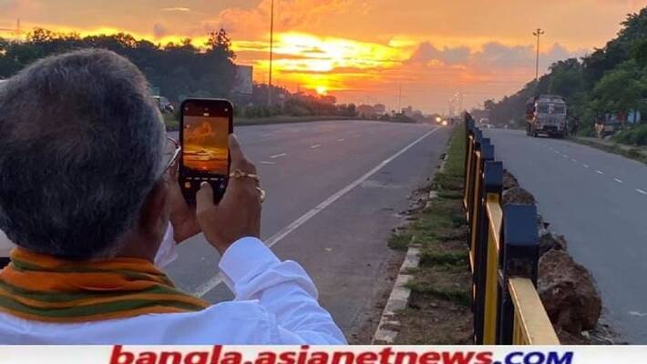 State BJP President Dilip Ghosh unfolds his emotion with his mindful photography post on Twitter RTB State BJP President Dilip Ghosh unfolds his emotion with his mindful photography post on Twitter RTB