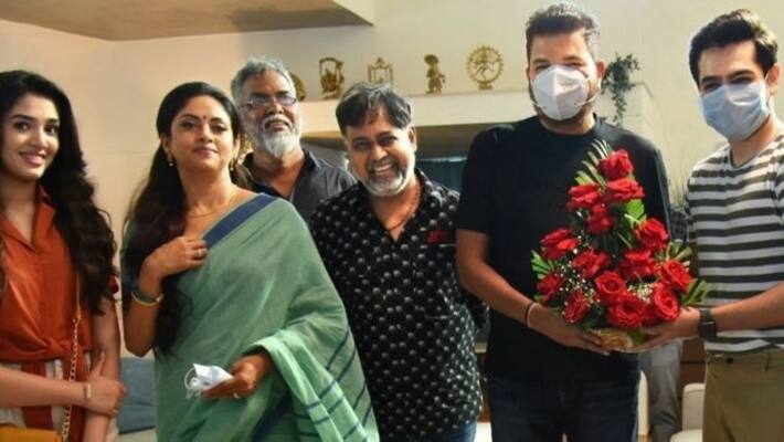 director shankar visits ram lingu swami movie sets ksr director shankar visits ram lingu swami movie sets ksr