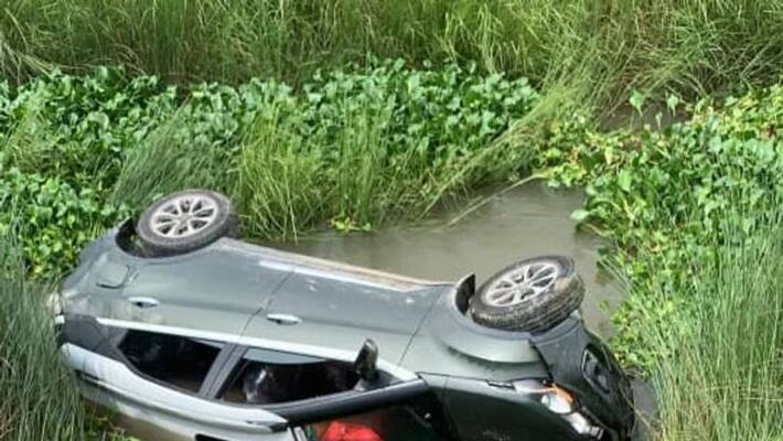 Tata Nexon owner thanks Tata quality for saving lives after an accident Tata Nexon owner thanks Tata quality for saving lives after an accident