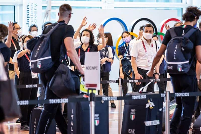 more than 8000 athletes officials came in Tokyo for Olympics