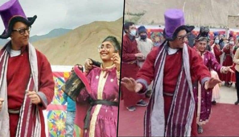 Aamir Khan, Kiran Rao together at a wedding; surprise guests with their joint entrance RCB