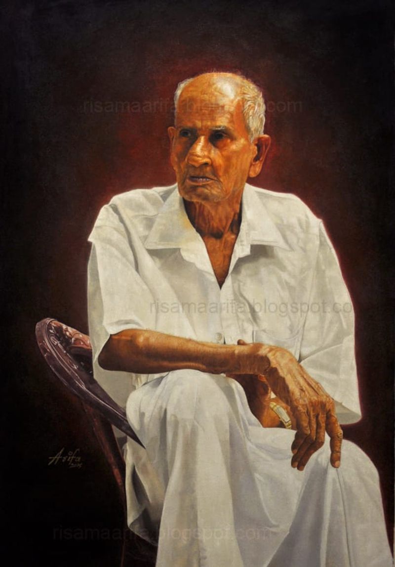 കാലങ്ങൾ കടന്നുപോയതോടെ ആരുമറിയാത്ത ഈ ചിത്രകാരി നമുക്കിടയിലുണ്ടായിരുന്നു. 2015 -ൽ വിവാഹം കഴിഞ്ഞതോടെ ഭർത്താവ് ശഫീകിന്റെ കൂടെ സൗദിയിലെത്തി. തുടർന്ന് രണ്ട് മക്കളുടെ മാതാവായിട്ടും ആരിഫ ഉപ്പയില് നിന്നും പകര്ന്നു കിട്ടിയ ചിത്രം വര മറന്നില്ല.
