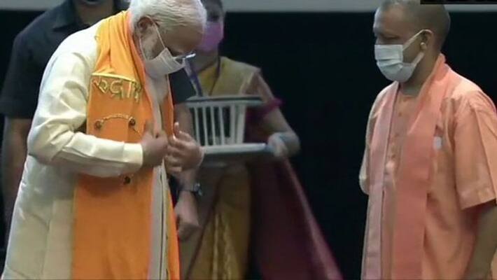 Prime Minister Narendra Modi inaugurates Convention Center Rudraksh kpa Prime Minister Narendra Modi inaugurates Convention Center Rudraksh kpa