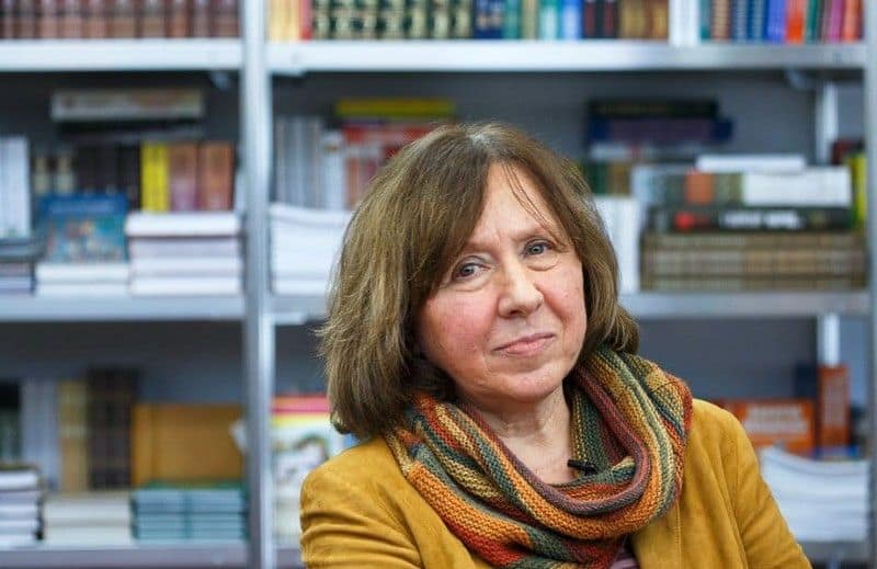 reading Svetlana Alexievichs second hand time by nargis