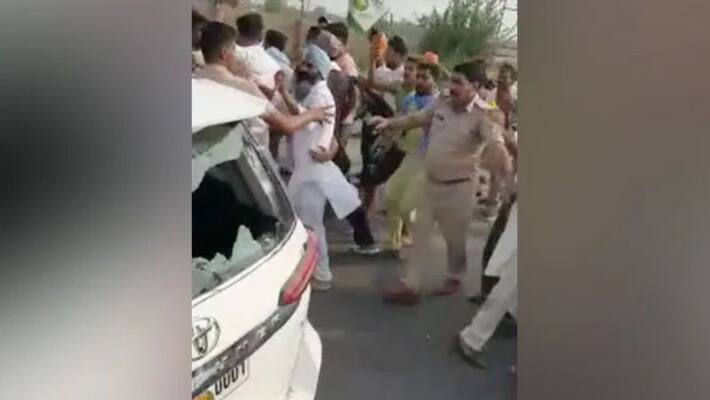 Sedition Case against 100 Farmers After Allegedly Attacking BJP Leader s Car Sedition Case against 100 Farmers After Allegedly Attacking BJP Leader s Car