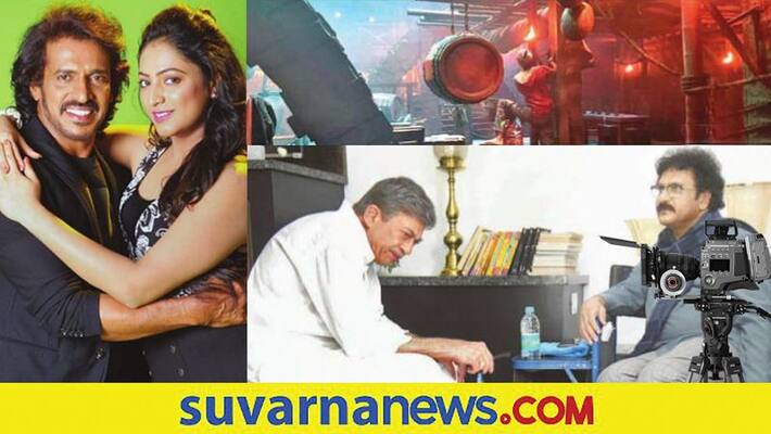 Kannada star actors begin shooting for big budget films vcs Kannada star actors begin shooting for big budget films vcs