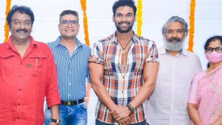chatrapathi hindi remake launch event rajamouli attends as guest ksr chatrapathi hindi remake launch event rajamouli attends as guest ksr