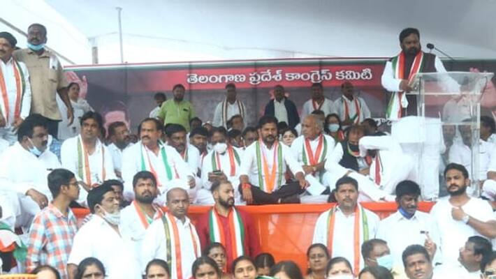 tpcc chief revanth reddy arrest at indira park ksp tpcc chief revanth reddy arrest at indira park ksp