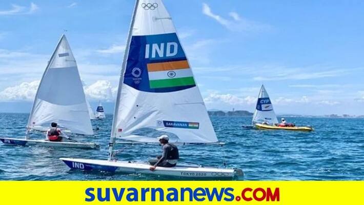 Cheer4India Indian Sailor Vishnu Saravanan stars Practice ahead of Tokyo Olympics kvn Cheer4India Indian Sailor Vishnu Saravanan stars Practice ahead of Tokyo Olympics kvn