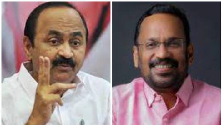 vd satheesan mocks revenue minister k rajan vd satheesan mocks revenue minister k rajan