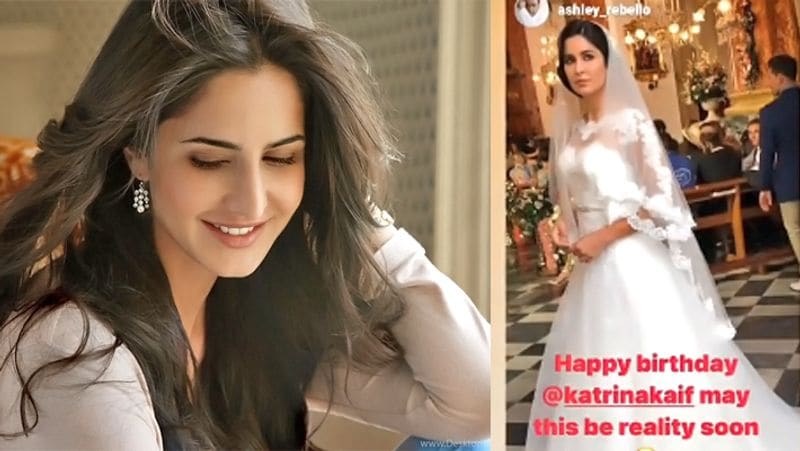 Katrina, who is good friends with Ashley, replied to his message saying "Thank you."
