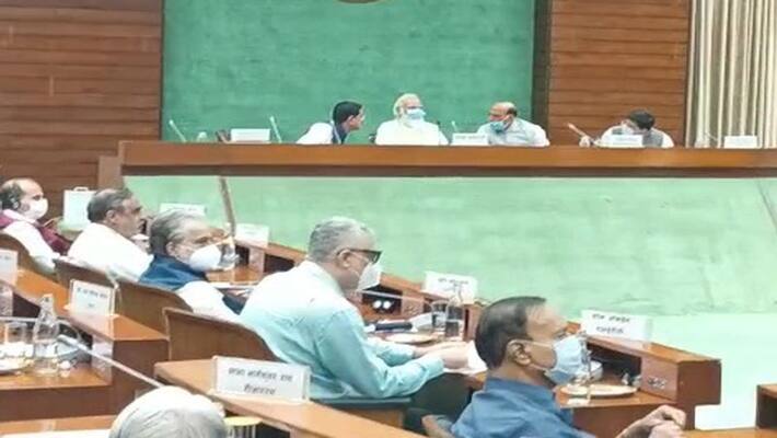 ready to discuss any issue pm modi says all party meet monday start parliament monsoon session bsm ready to discuss any issue pm modi says all party meet monday start parliament monsoon session bsm