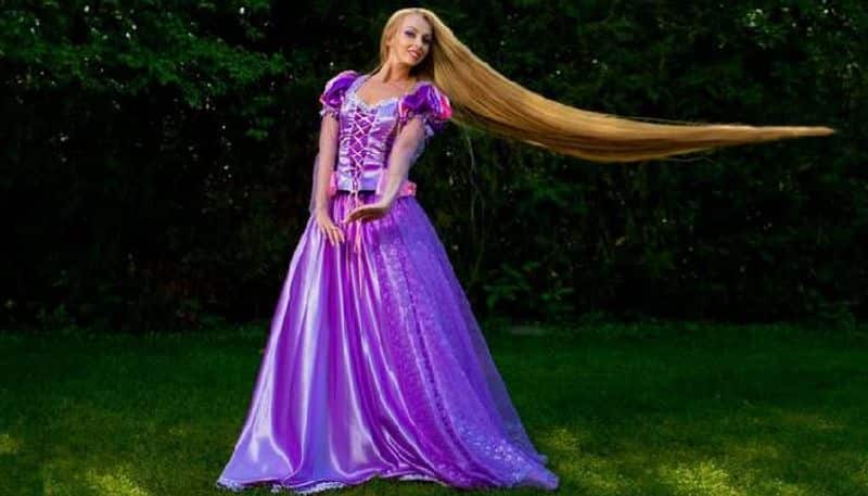 Real life Rapunzel who hasnt cut her 6ft long natural blonde hair for 30 Years