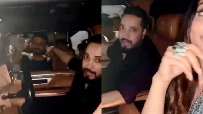 Mika Singh car breaks down at mid night singer many fans came forward for help KPJ Mika Singh car breaks down at mid night singer many fans came forward for help KPJ