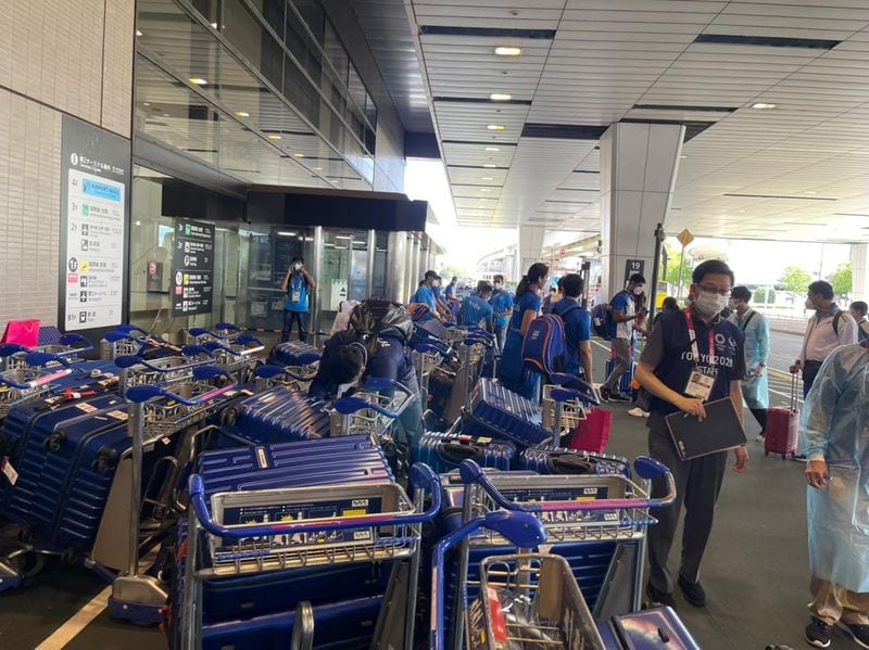 In the days to come, the Olympic Village in Harumi District will be like a home for 11,000 athletes and 7,000 officials. Japan's Olympic Village offers stunning facilities. & Nbsp;