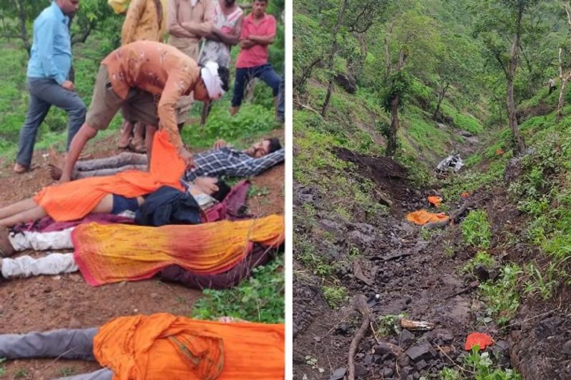 धार्मिक स्थल के दर्शन कर लौट रहे थे यात्री
दरअसल, यह भीषण एक्सीडेंट महाराष्ट्र के नंदुरबार में हुआ है, लेकिन सभी मृतक बड़वानी जिले के रहने वाले हैं। सभी यात्री नंदूरबार जिले में स्थित धार्मिक एवं पर्यटन स्थल तोरणमाल के दर्शन कर लौट रहे थे। इसी दौरान खड़की घाट पर जीप रिवर्स करने के वक्त 400 फीट गहरी खाई में जा गिरी।